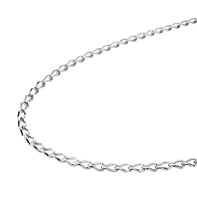 Striking Curb Necklace (24 Inches) in Stainless Steel (32 g) , Tarnish-Free, Waterproof, Sweat Proof Jewelry