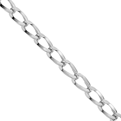 Striking Curb Necklace (24 Inches) in Stainless Steel (32 g) , Tarnish-Free, Waterproof, Sweat Proof Jewelry