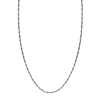 950 Platinum Rope Chain Necklace, 24 Inch Necklace with Lobster Lock, Platinum Jewelry 3.8 Grams