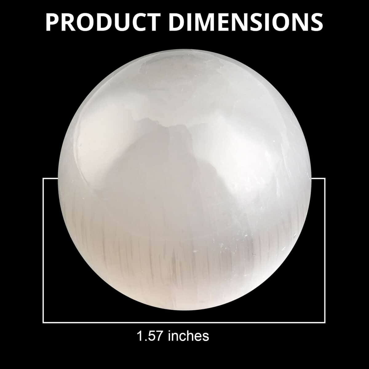 Selenite Sphere 40mm - S (Approx 390 ctw) image number 3