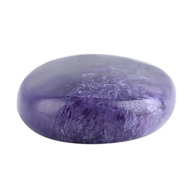Charoite Palm Stone 25x40mm - M (Approx 110 ctw)