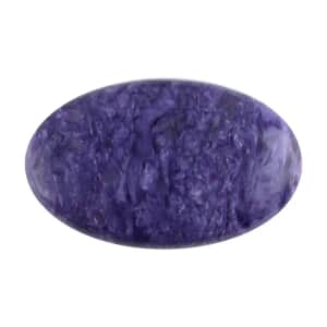 Charoite Palm Stone 30x50mm - M (Approx 190ctw)