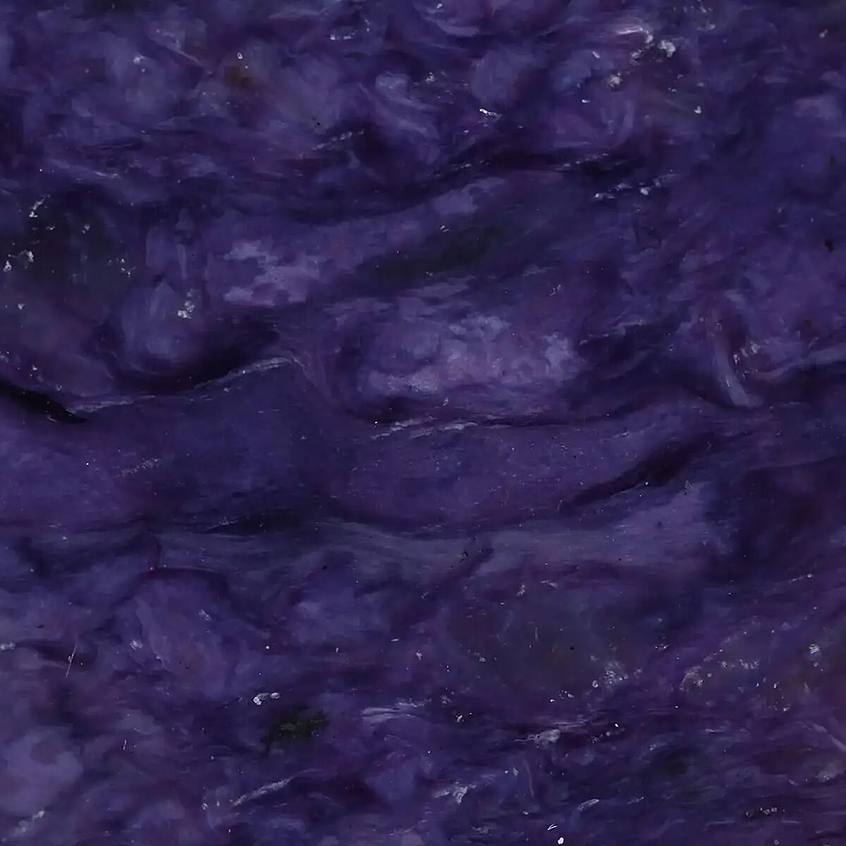 Charoite Palm Stone 30x50mm - M (Approx 190ctw)