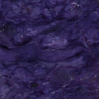 Charoite Palm Stone 30x50mm - M (Approx 190ctw)
