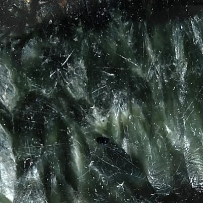 Seraphinite Palm Stone - M (Approx 110 ctw)