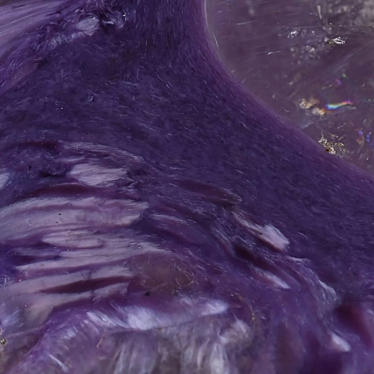 Charoite Tumble Stone (Approx 100 ctw) , Purple Raw Charoite Gemstone , Tumble Stones , Decorative Gems image number 6