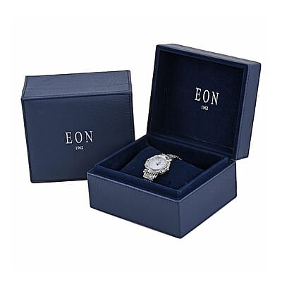 Bali Legacy Eon 1962 Swiss Movement Sterling Silver Bracelet Watch (7.0 In) (26mm) (55.30 g)
