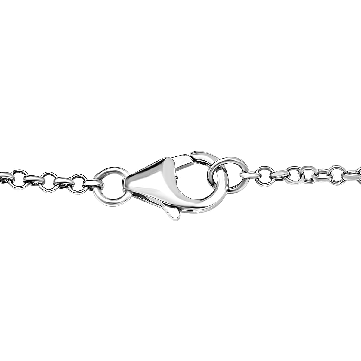 White Buffalo and South Hill Turquoise Squash Blossom Necklace 18 Inches in Platinum Over Sterling Silver 19.35 ctw image number 4