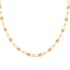 18K Yellow Gold Horseshoe Link Chain Necklace 20 Inches 15.30 Grams image number 4