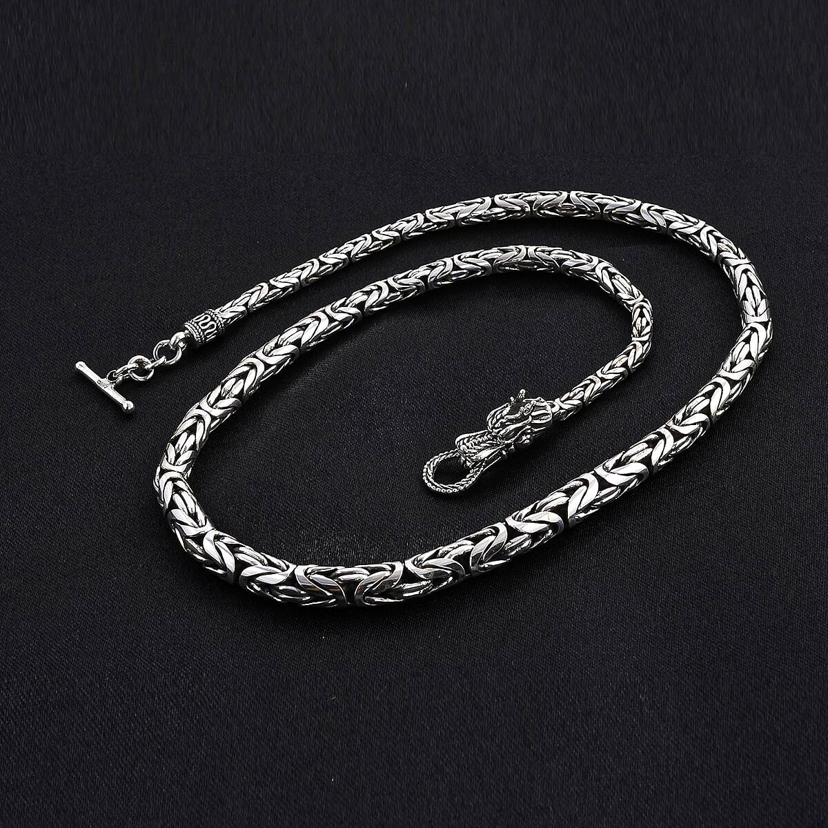 Bali Legacy Sterling Silver Borobudur Necklace, Silver Dainty Necklaces For Women (20 Inches) image number 1