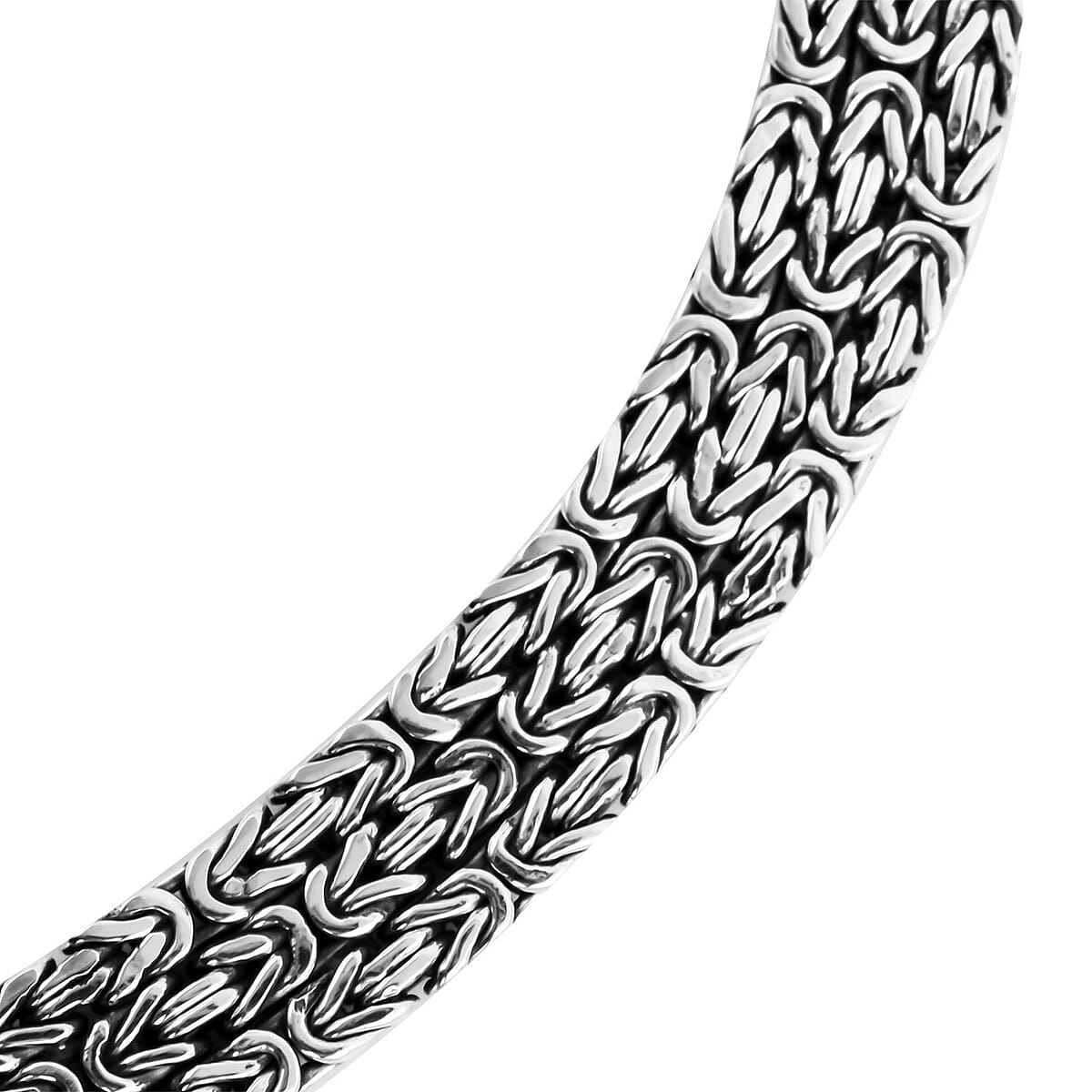 Bali Legacy Sterling Silver Borobudur Necklace 18 Inches 93 Grams image number 3