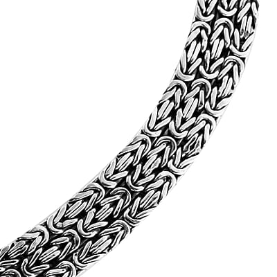 Bali Legacy Sterling Silver Borobudur Necklace 18 Inches 93 Grams