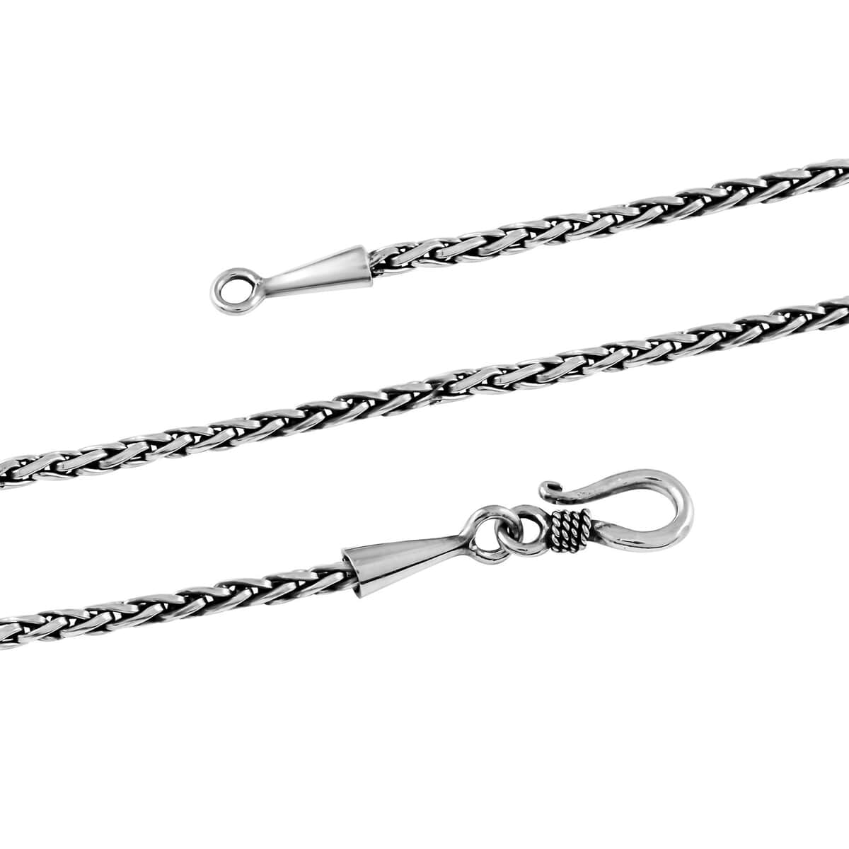 Bali Legacy Sterling Silver Padian Double Tali Necklace 24 Inches 19.90 Grams image number 2