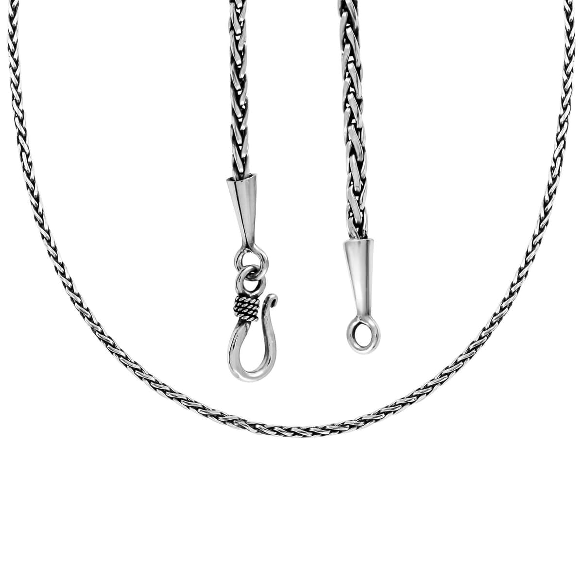 Bali Legacy Sterling Silver Padian Double Tali Necklace 24 Inches 19.90 Grams image number 4