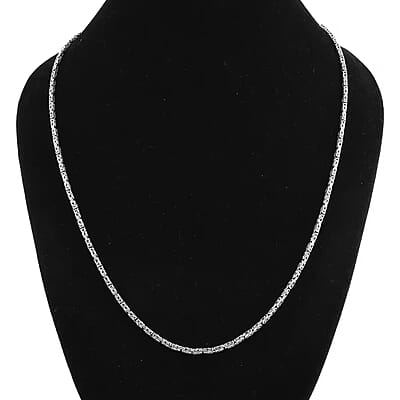Bali Legacy Borobudur Necklace in Sterling Silver 25.50 Grams 24 Inches