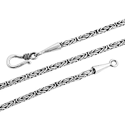Bali Legacy Borobudur Necklace in Sterling Silver 25.50 Grams 24 Inches