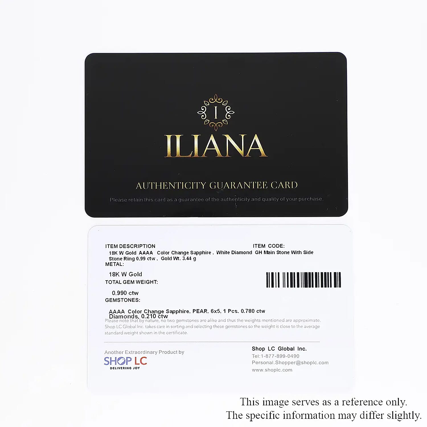 Iliana AAAA Tanzanian Color Change Sapphire and G-H SI Diamond 1.00 ctw Double Halo Ring in 18K White Gold (Size 7.0)