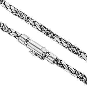Bali Legacy Sterling Silver Padian Necklace 20 Inches 53.45 Grams