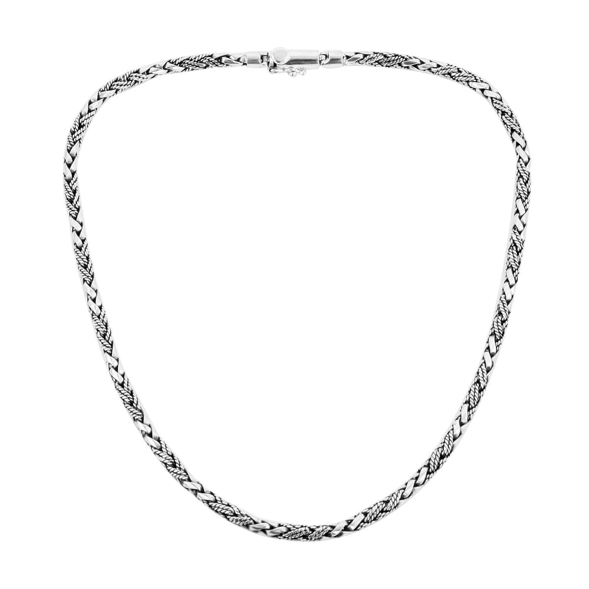 Bali Legacy Sterling Silver Padian Necklace 20 Inches 53.45 Grams image number 6