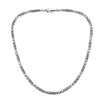 Bali Legacy Sterling Silver Padian Necklace 20 Inches 53.45 Grams