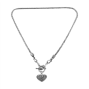 Bali Legacy Sterling Silver Borobudur Necklace 20 Inches 39 Grams