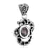 Bali Legacy Indian Star Ruby Dragon Pendant in Sterling Silver 3.00 ctw image number 3