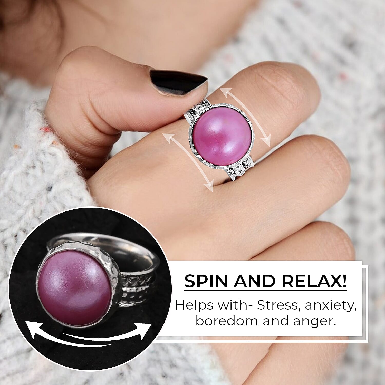 Pink Mabe Pearl / 10