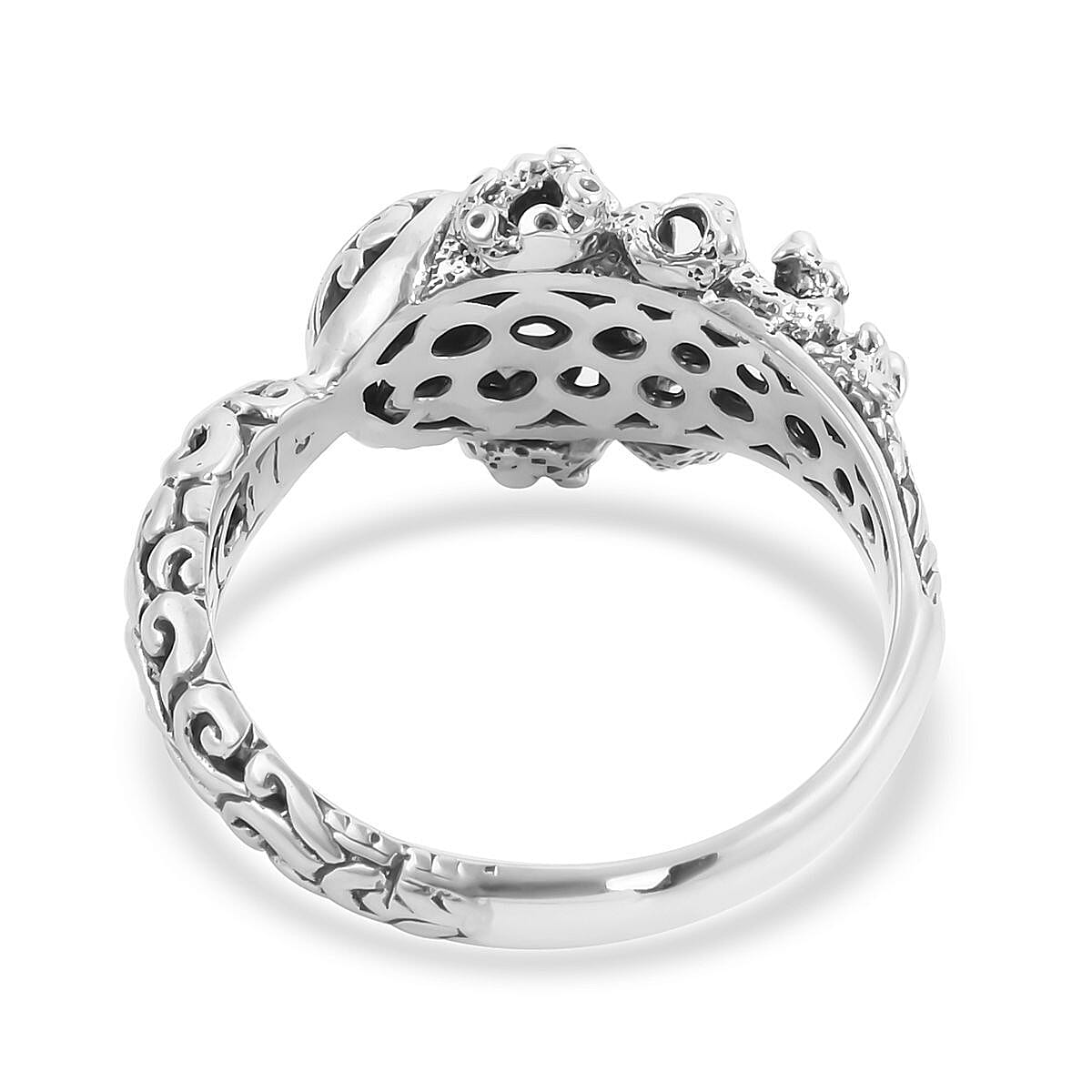 Bali Legacy Octopus Ring in Sterling Silver (Size 9.0) 4.55 Grams image number 4