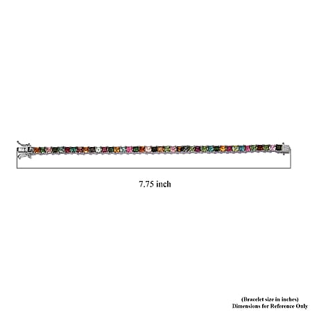 7.25 / Multi-Tourmaline / 925 Silver - Product card gallery slide 4 (10176904429881)