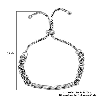 Multi Color Simulated Diamond Bolo Bracelet in Stainless Steel 9.00 ctw , Tarnish-Free, Waterproof, Sweat Proof Jewelry