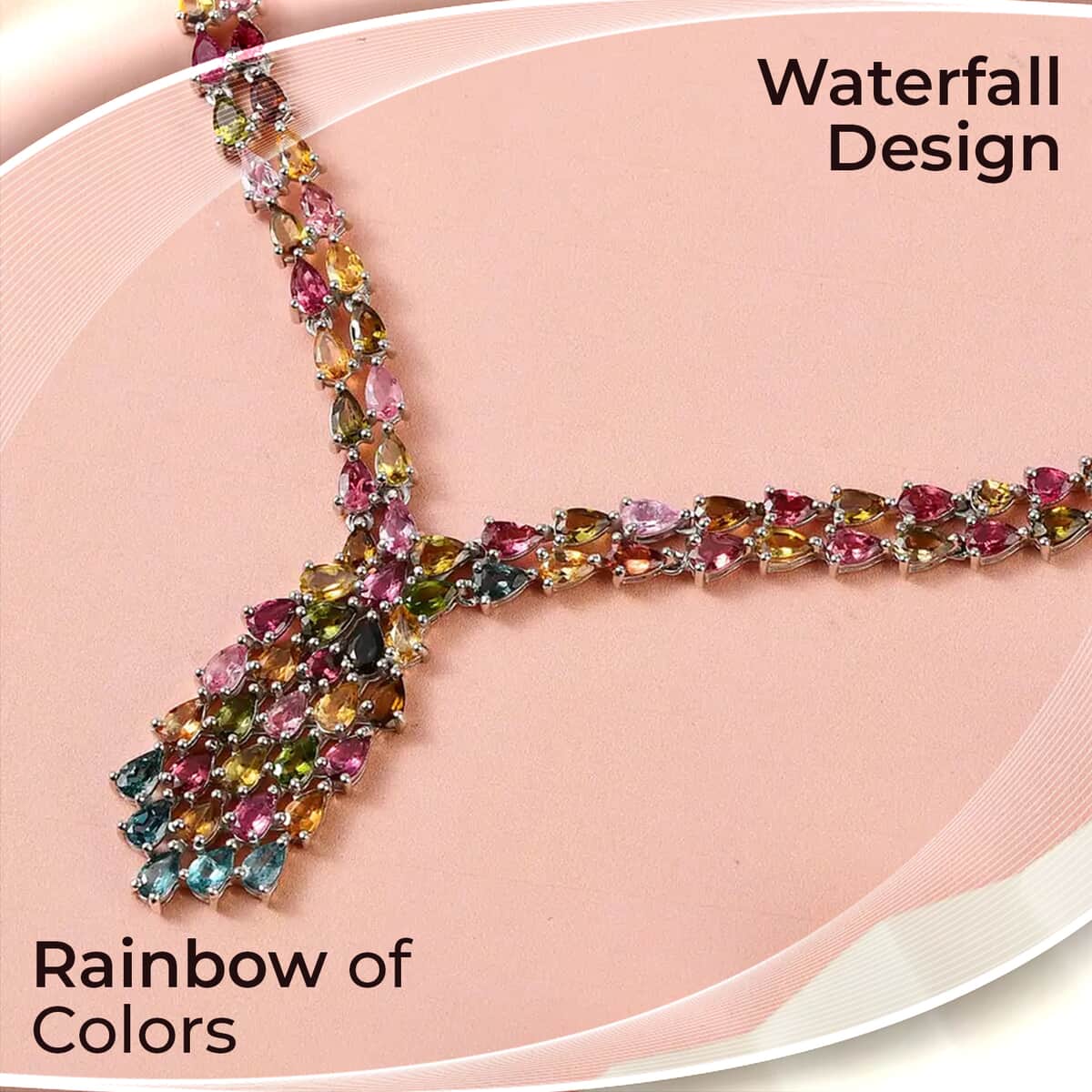 Wholesale Boutique Necklaces - Chain Waterfall