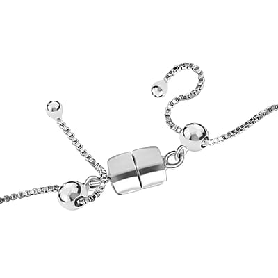 AAA Multi-Tourmaline Necklace in Platinum Over Sterling Silver, Waterfall Necklace, Wedding Gifts For Her (18 Inches) 19.20 ctw