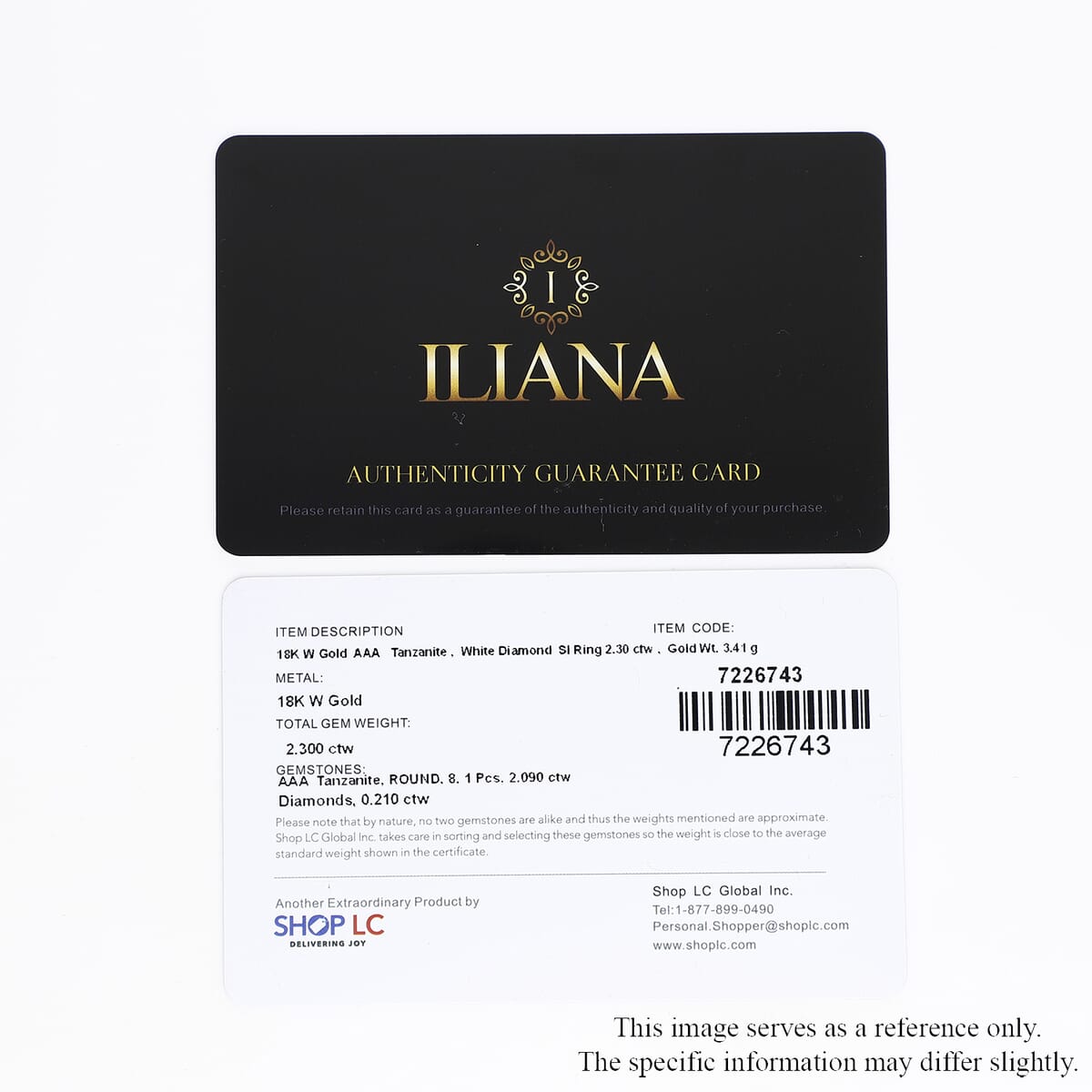 Certified and Appraised Iliana 18K White Gold AAA Tanzanite, Diamond Ring,Wedding Ring For Her,Promise Rings 2.30 ctw (Size 8) image number 8