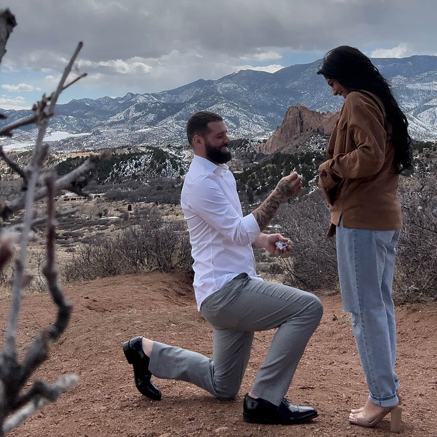 Moissanite 3 Stone Ring in Platinum Over Sterling Silver 1.75 ctw