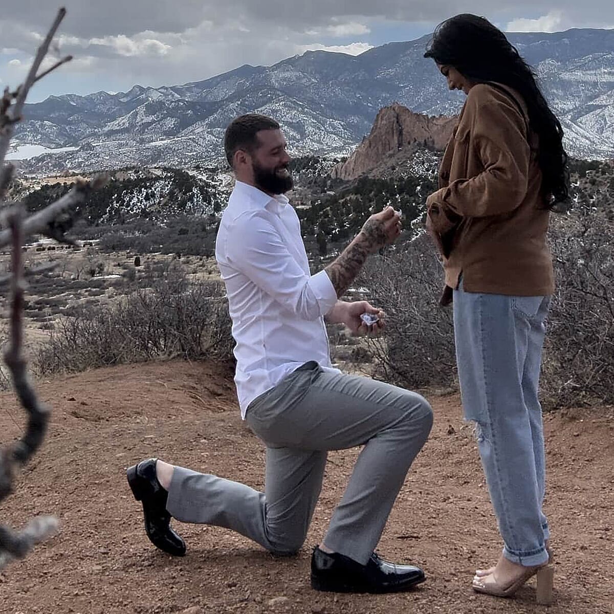 Heart and Arrows Cut Moissanite 1.75 ctw Trilogy Ring in Vermeil YG Over Sterling Silver, Three Stone Engagement Ring For Women (Size 9.0) image number 7