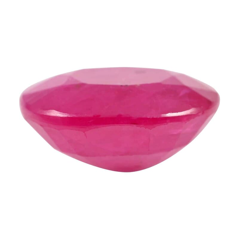 AAAA Mozambique Ruby (Ovl 9x7 mm) 2.20 ctw | Loose Stones | Loose Gemstones for Jewelry Making | Natural Stone Jewelry | Rubys Gems