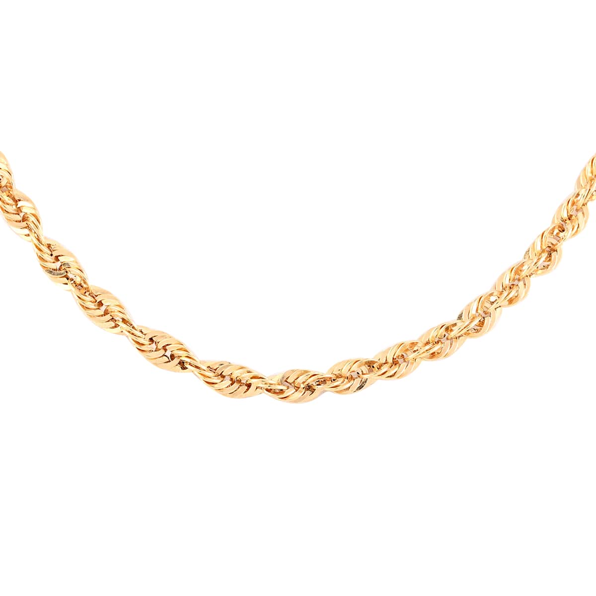 New York Closeout 14K Yellow Gold 3.5mm Rope Necklace 26 Inches 7.30 Grams image number 0