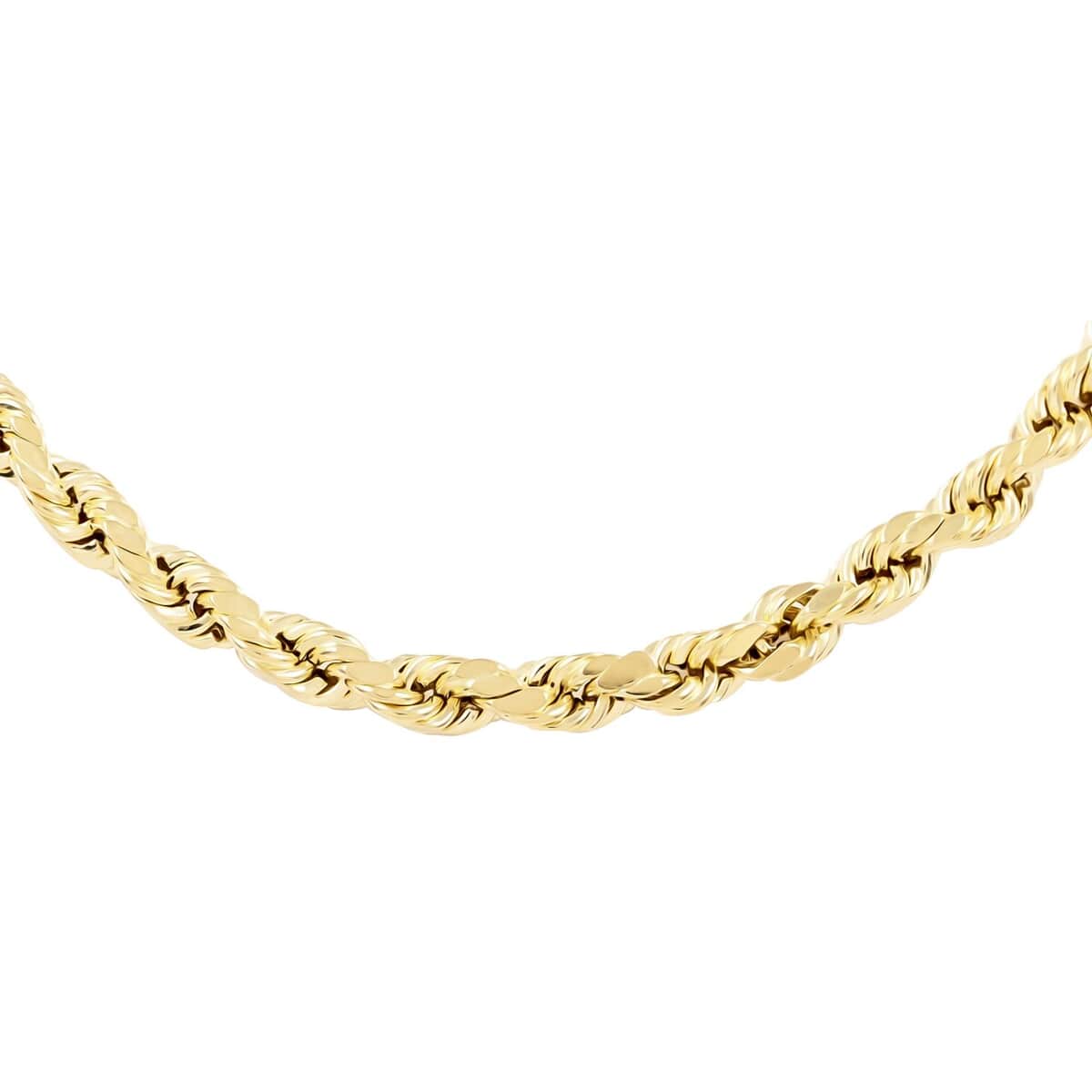 New York Closeout 14K Yellow Gold 5mm Rope Necklace 20 Inches 9.20 Grams image number 0