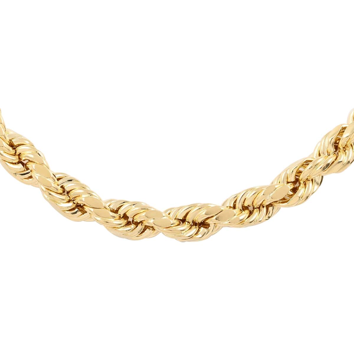 New York Closeout 14K Yellow Gold 5.5mm Rope Necklace 26 Inches 14.5 Grams image number 0