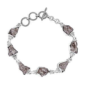 Meteorite 108.50 ctw Bracelet in Sterling Silver (7.50 In)