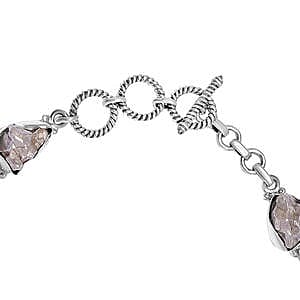 Meteorite 108.50 ctw Bracelet in Sterling Silver (7.50 In)