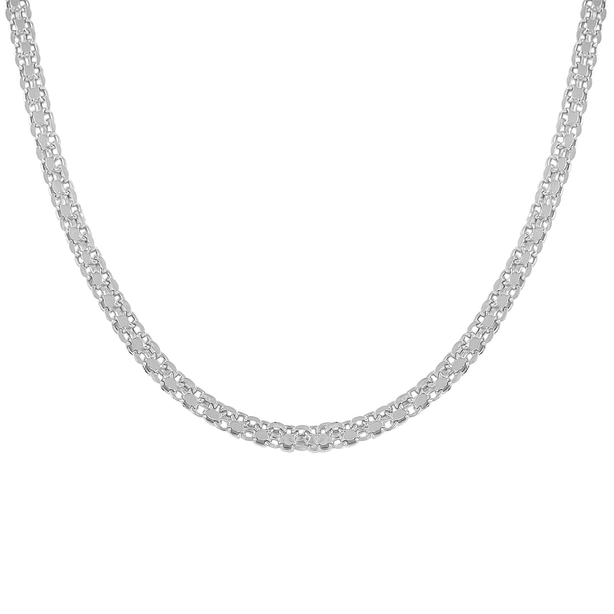 14K Yellow Gold Over Sterling Silver 5mm Double Strand Rolo Necklace 20 Inches 10.40 Grams image number 3