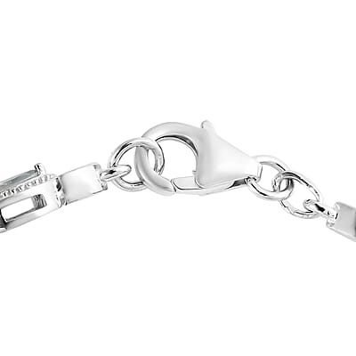 Narsipatnam Alexandrite Bracelet in Platinum Over Sterling Silver (7.25 In) 2.20 ctw