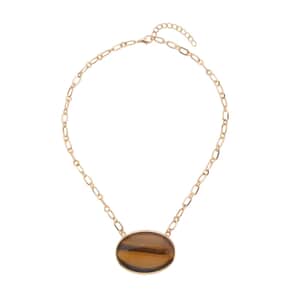 Doorbuster Galilea Rose Quartz Flat Link Chain Necklace 20-22 Inches in Goldtone 150.00 ctw