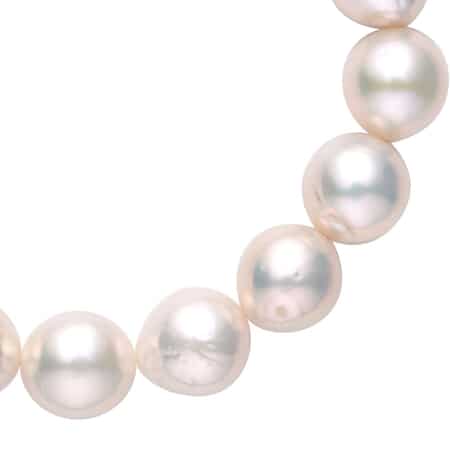 White Edison Pearl 9-11mm Bracelet in 14K YG Over Sterling Silver (7.00 In) 100.00 ctw image number 3