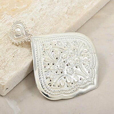 Fancy Pendant in Sterling Silver 9.70 Grams