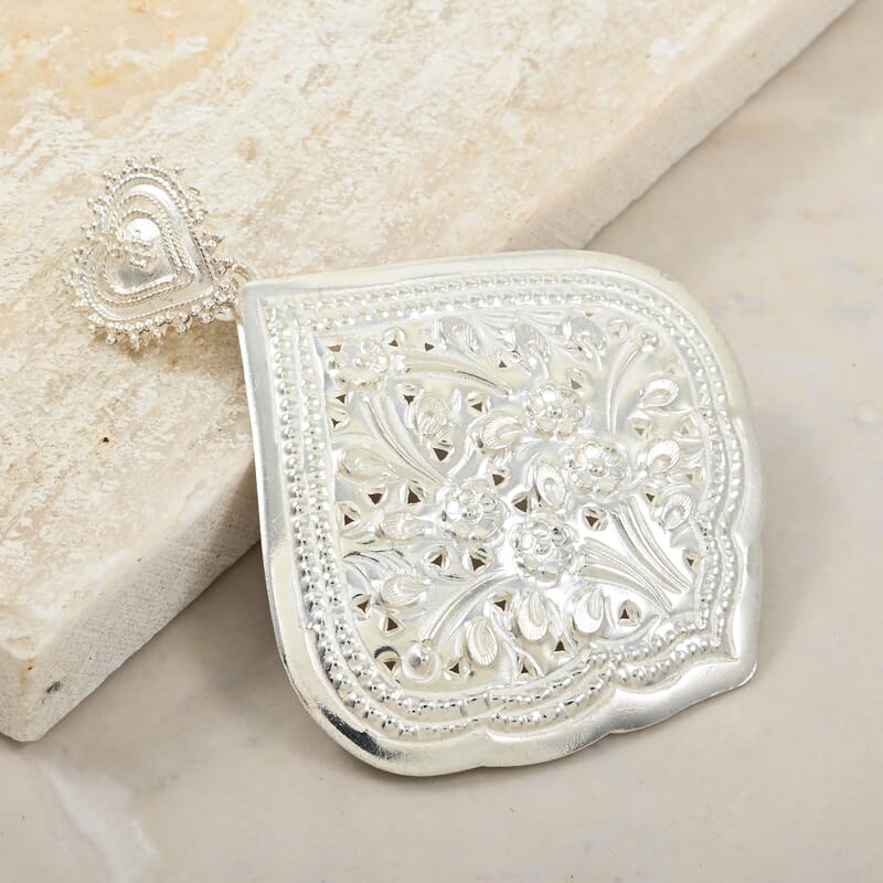Fancy Pendant in Sterling Silver 9.70 Grams