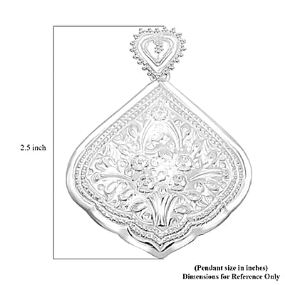 Fancy Pendant in Sterling Silver 9.70 Grams