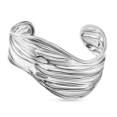 Sterling Silver Cuff Bracelet (7.0 In) 29.50 Grams