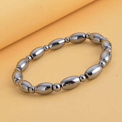 Terahertz Trapezoid Stretch Bracelet 56.50 ctw